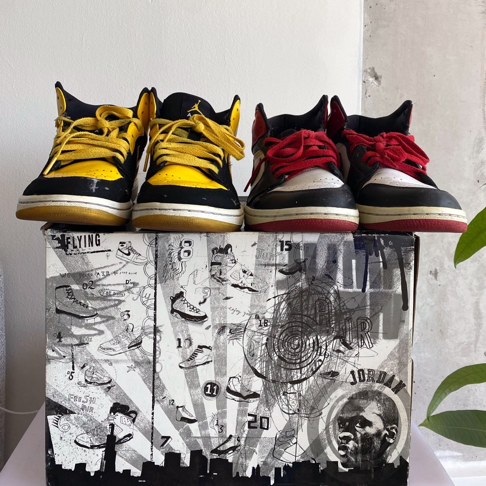 Sz 8.5 Air Jordan 1 Old Love New Love 'Beginning Moments Pack'